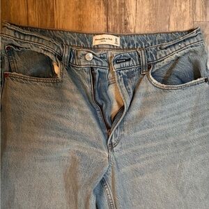 Abercrombie and Fitch Baggy Mid Rise 30 Long